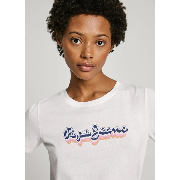 t-shirt femme  pepe jeans enara