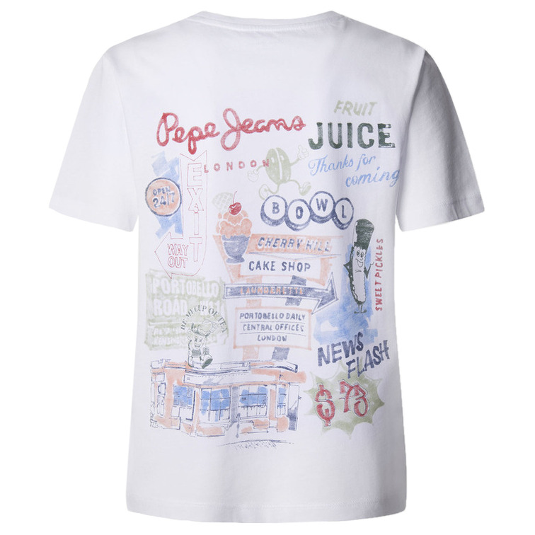 t-shirt femme  pepe jeans raven