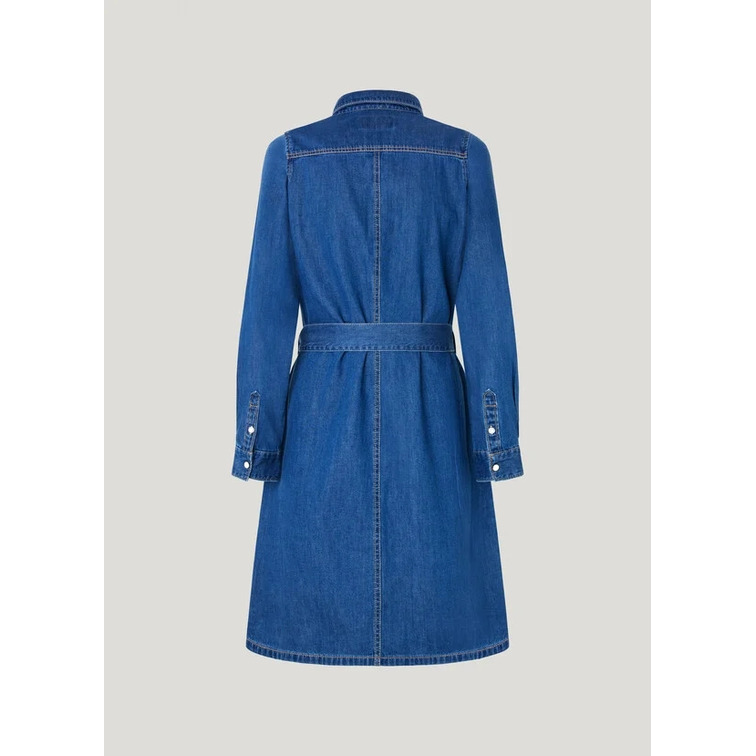 robe femme  pepe jeans regular denim dress