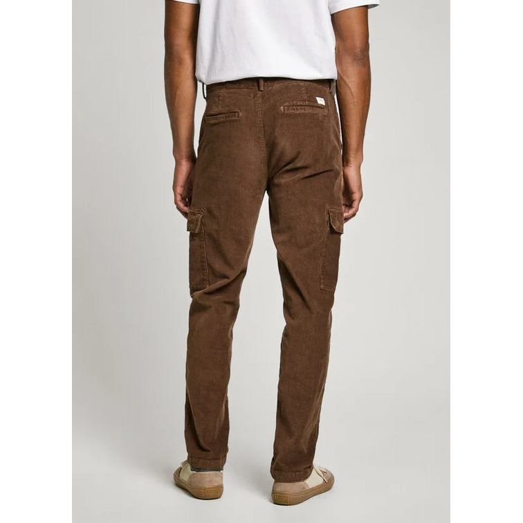 pantalon homme  pepe jeans slim cargo corduroy