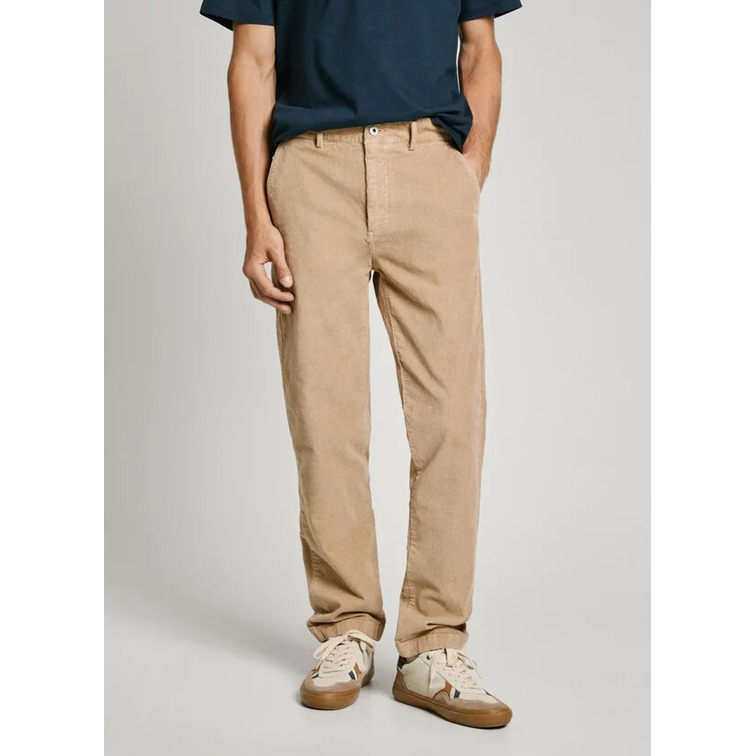 pantalon homme  pepe jeans slim chino corduroy