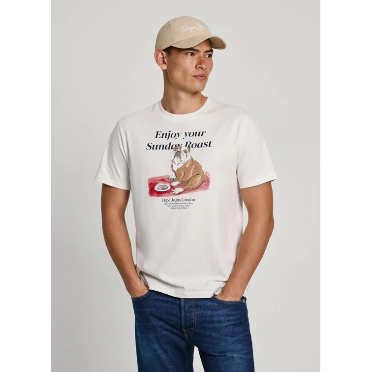 t-shirt homme  pepe jeans axel tee