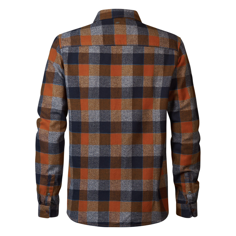 chemise homme  petrol men shirt long sleeve check