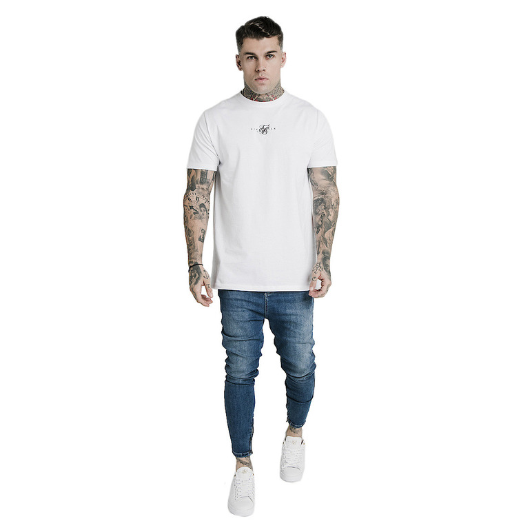 jeans homme  siksilk drop crotch denim