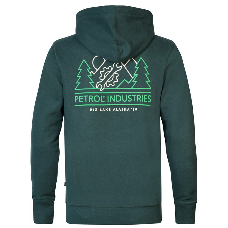 sweat-shirt homme  petrol men sweater hooded print