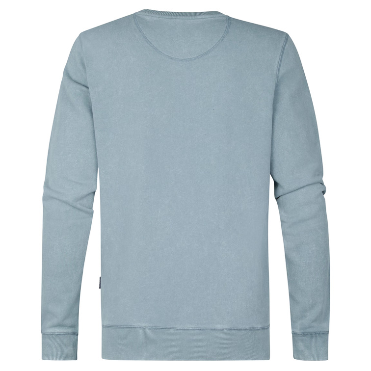 sweat-shirt homme  petrol industries men sweater round neck print