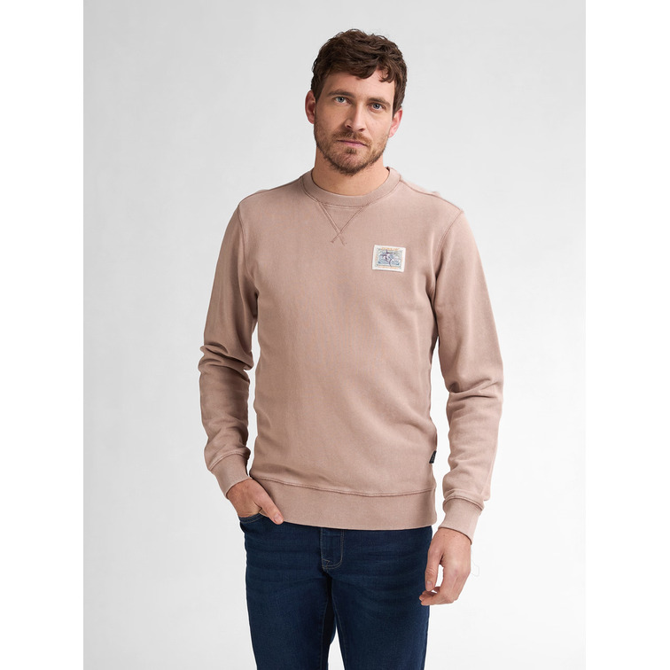 sweat-shirt homme  petrol industries men sweater round neck print