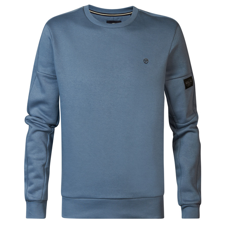 sweat-shirt homme  petrol men sweater round neck