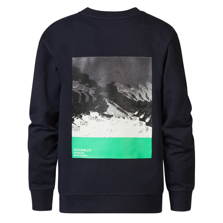 sweat-shirt garçon  petrol boys sweater round neck