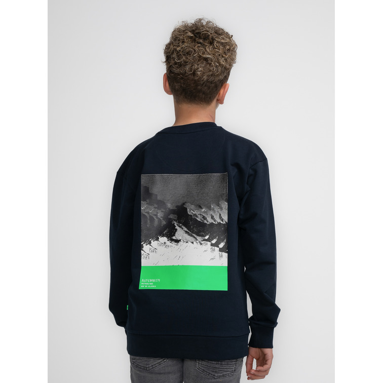 sweat-shirt garçon  petrol boys sweater round neck