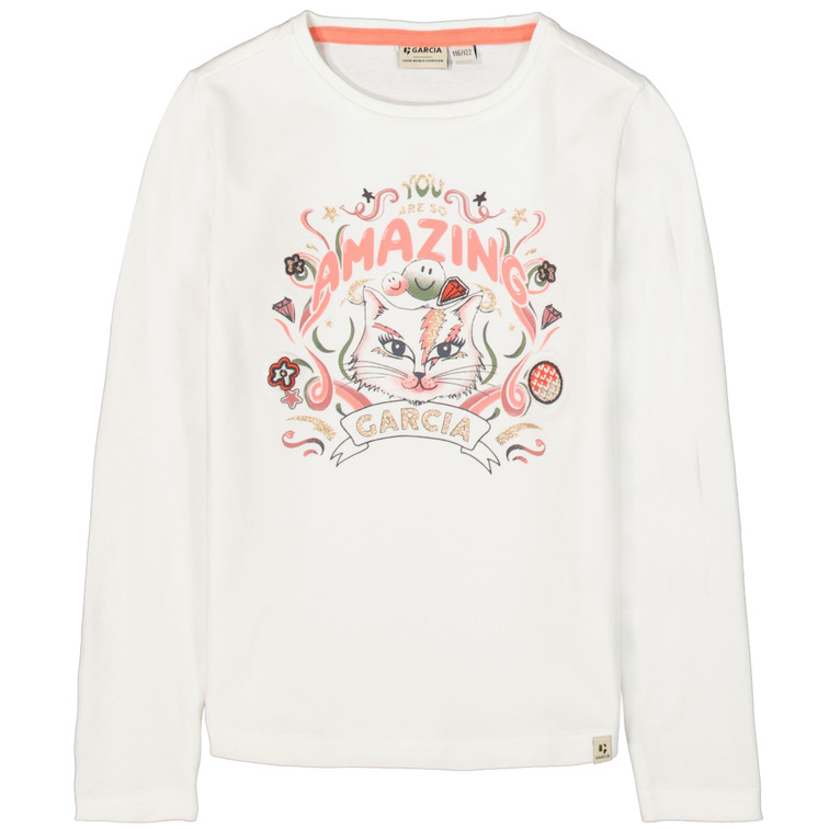 t-shirt fille  garcia t44603_girls t-shirt ls