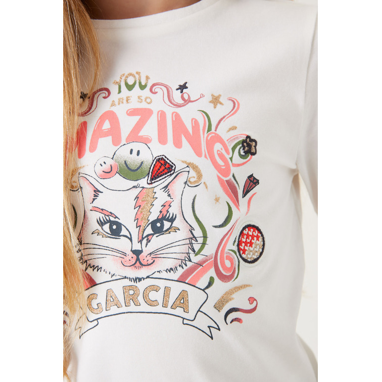 t-shirt fille  garcia t44603_girls t-shirt ls