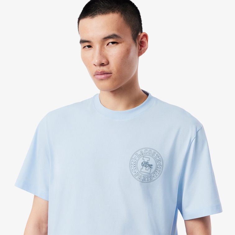 t-shirt homme  lacoste tee-shirt