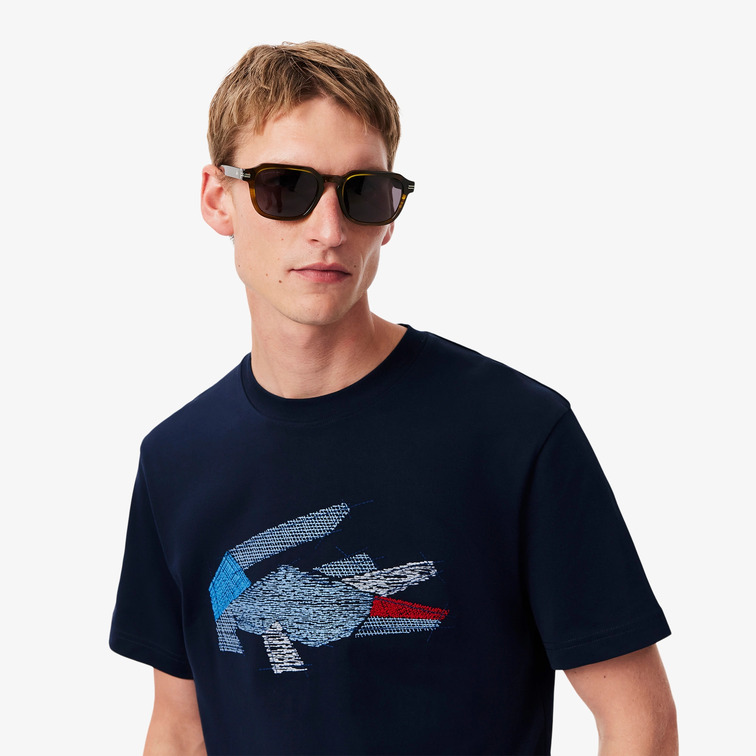 t-shirt homme  lacoste tee-shirt