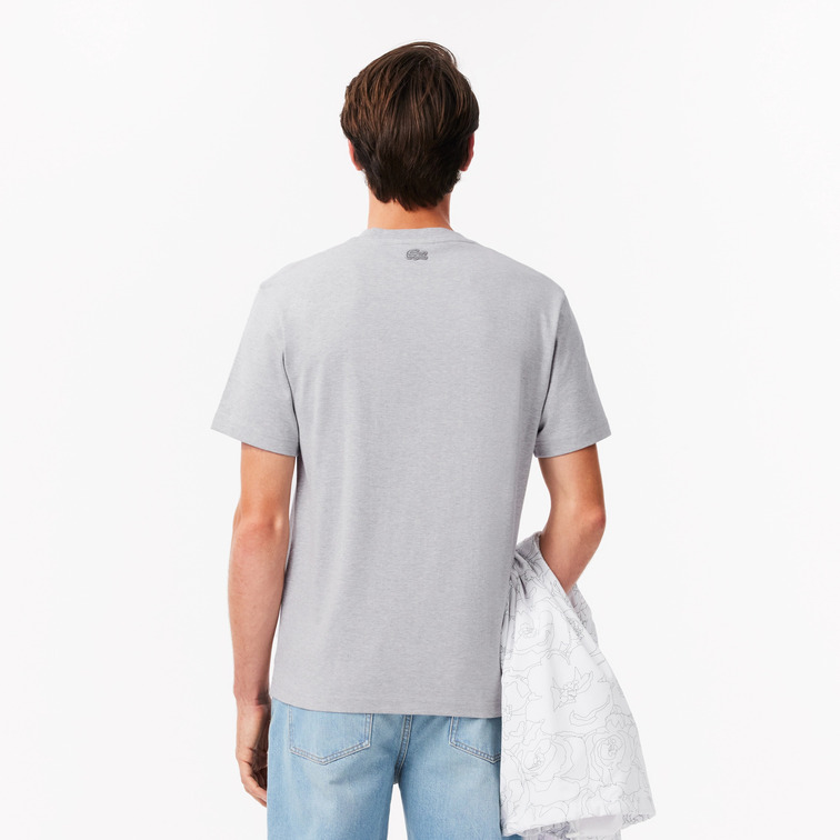 t-shirt homme  lacoste tee-shirt