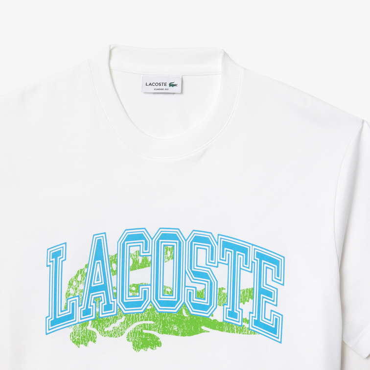 t-shirt homme  lacoste tee-shirt