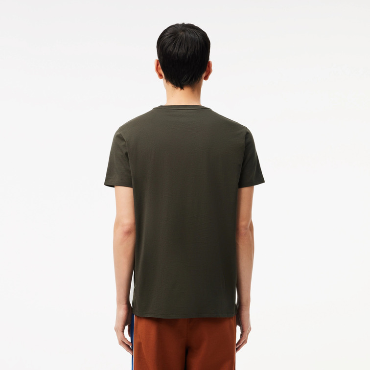 t-shirt homme  lacoste tee-shirt