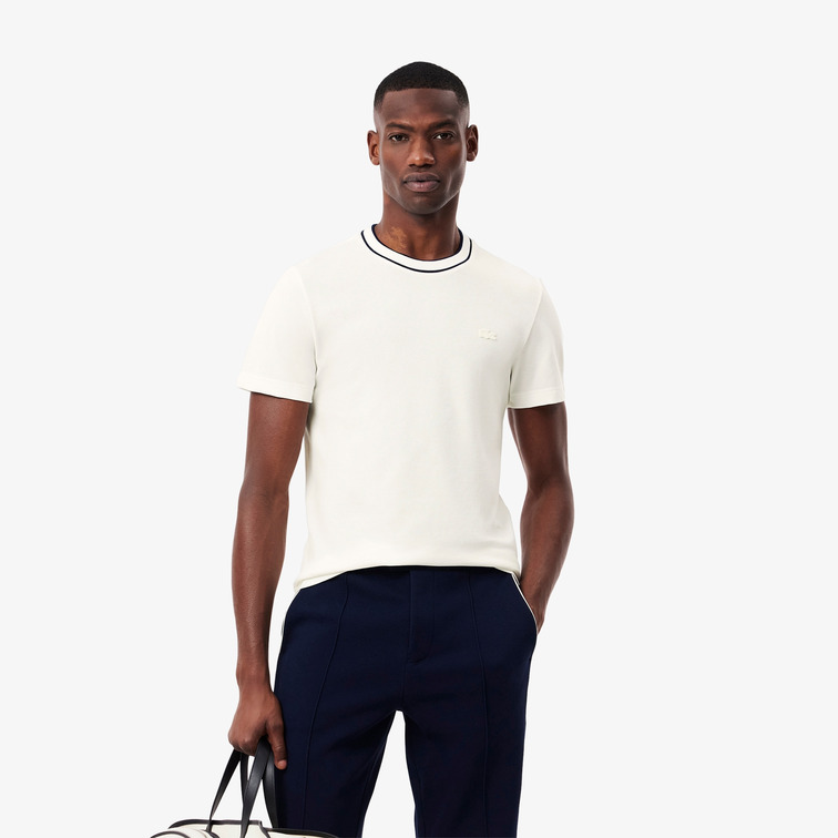 t-shirt homme  lacoste tee-shirt