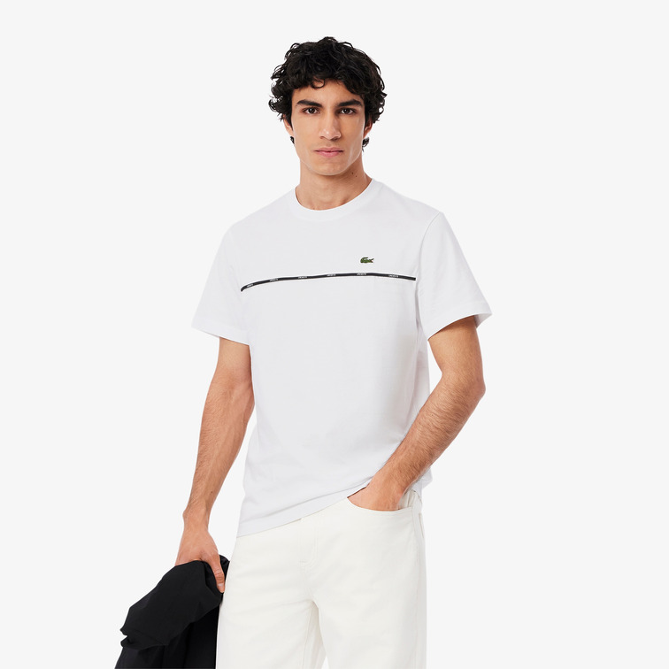 t-shirt homme  lacoste tee-shirt