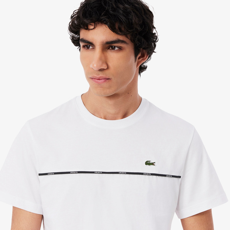 t-shirt homme  lacoste tee-shirt