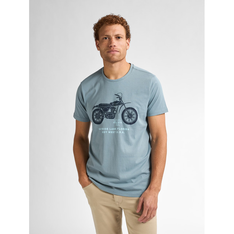 t-shirt homme  petrol industries men t-shirt ss photo print