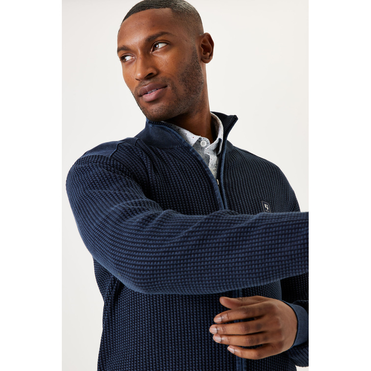 cazadora homme  garcia u41050_men`s cardigan