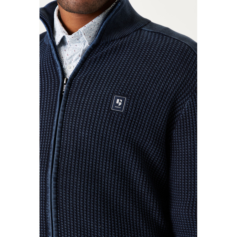 cazadora homme  garcia u41050_men`s cardigan