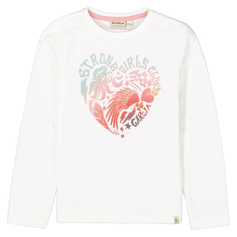 t-shirt fille  garcia u44401_girls t-shirt ls