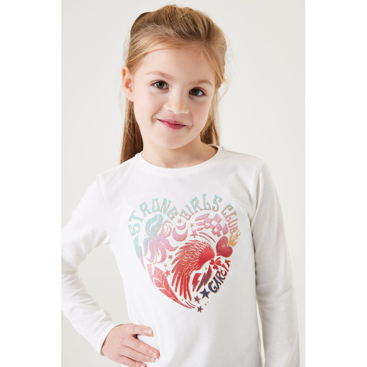 t-shirt fille  garcia u44401_girls t-shirt ls