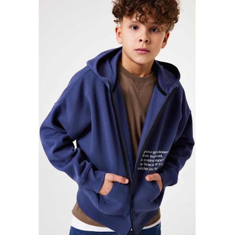 garçon v43667_boys sweat cardigan 2858