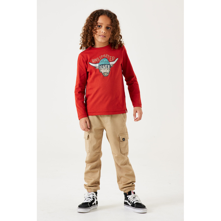 t-shirt garçon  garcia v45600_boys t-shirt ls