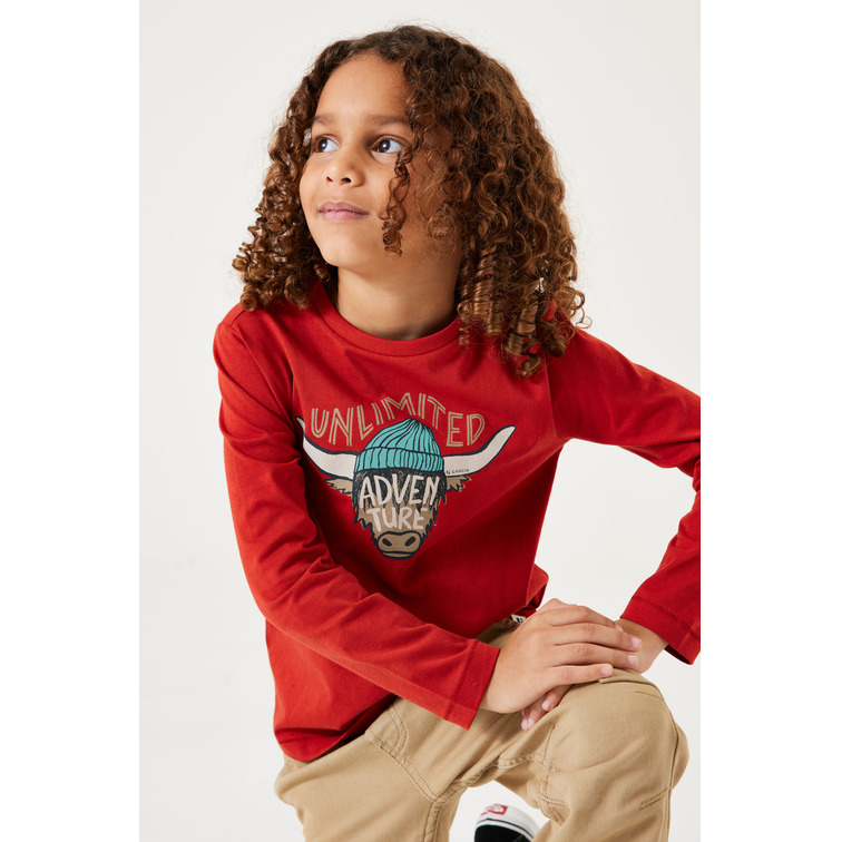 t-shirt garçon  garcia v45600_boys t-shirt ls