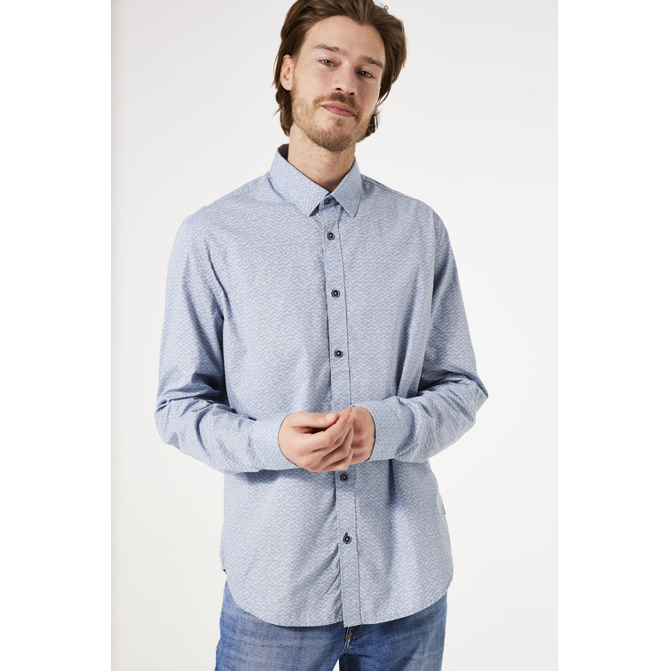 chemise homme  garcia jeans x41280_men`s shirt ls