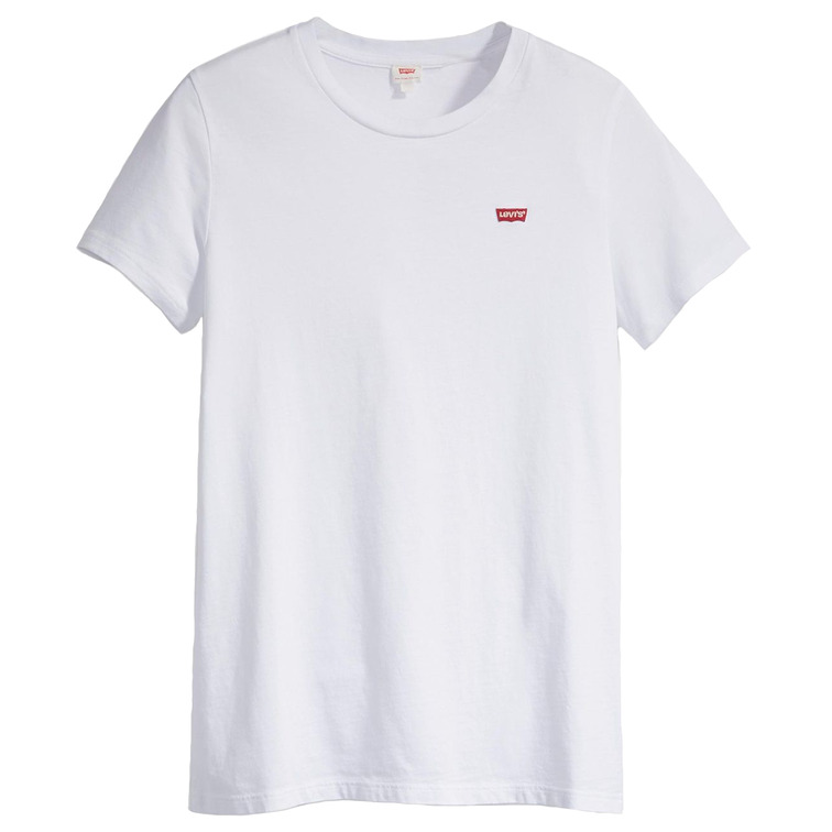 la chemise femme  levis 100% cotton perfect tee white cn100xx