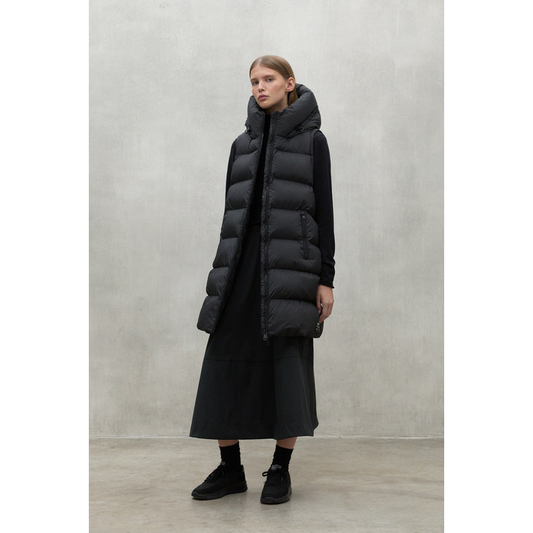 manteau femme  ecoalf manliealf vest woman