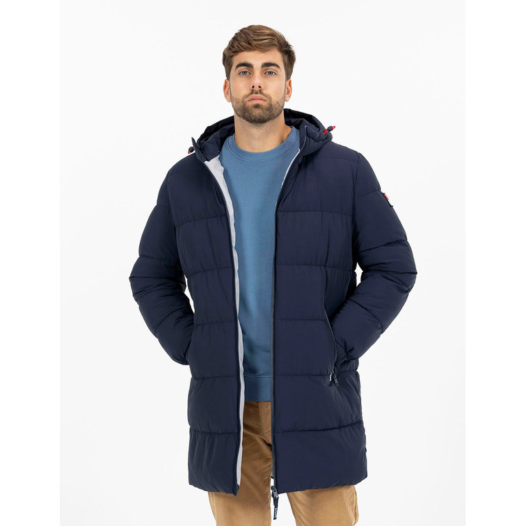 cazadora homme  pulpo manteau acolchado mensaje tibet