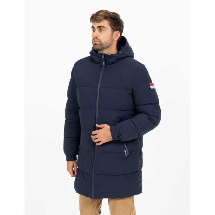 cazadora homme  pulpo manteau acolchado mensaje tibet