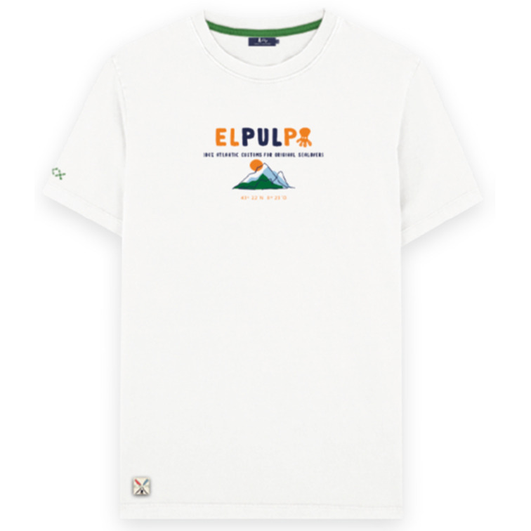 t-shirt homme  pulpo t-shirt estampado montañas re