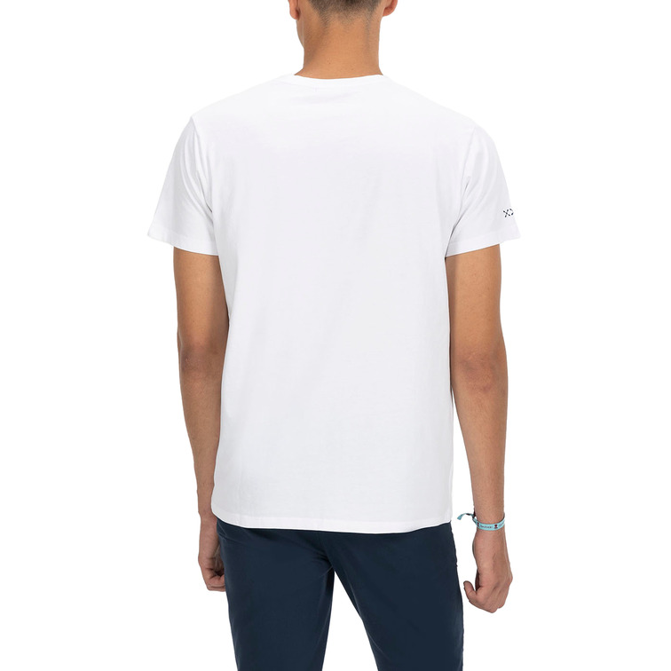 t-shirt homme  pulpo t-shirt  new basic logo blanc