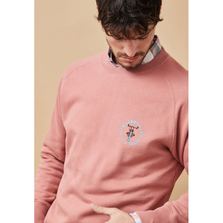 sweat-shirt homme  altona ropa sweat-shirt old rose