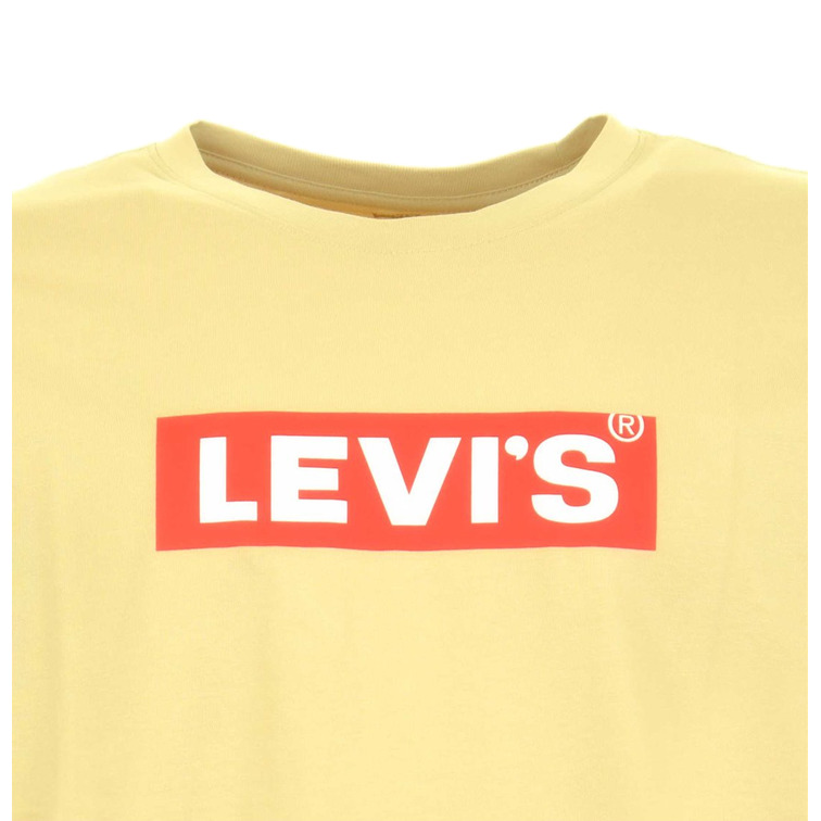 t-shirt homme  levis ss relaxed fit tee core boxtab