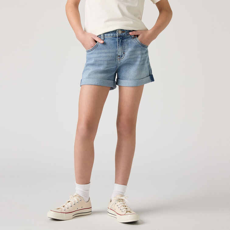 le short fille  levi's lvg girlfriend shorts