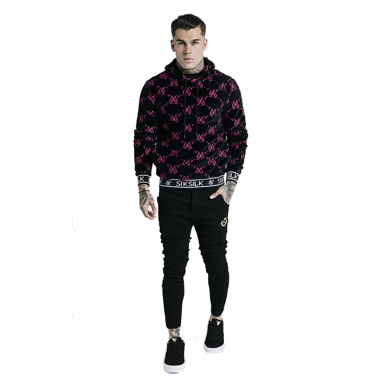 sweat-shirt homme  siksilk siksilk x dani alves devore ve