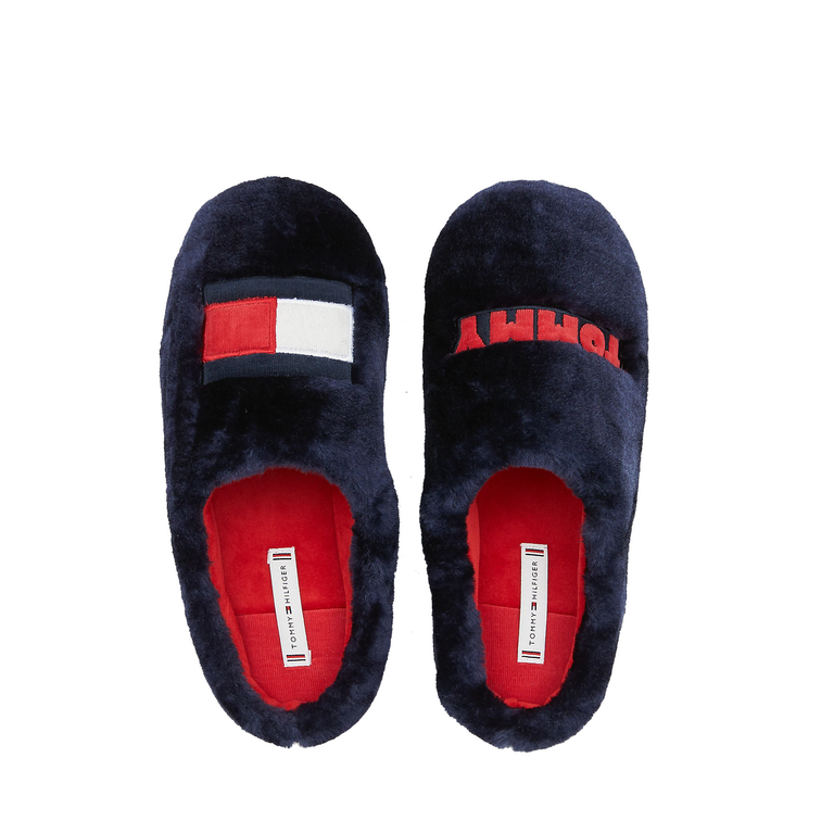 chaussure femme  th tommy womens fur slipper