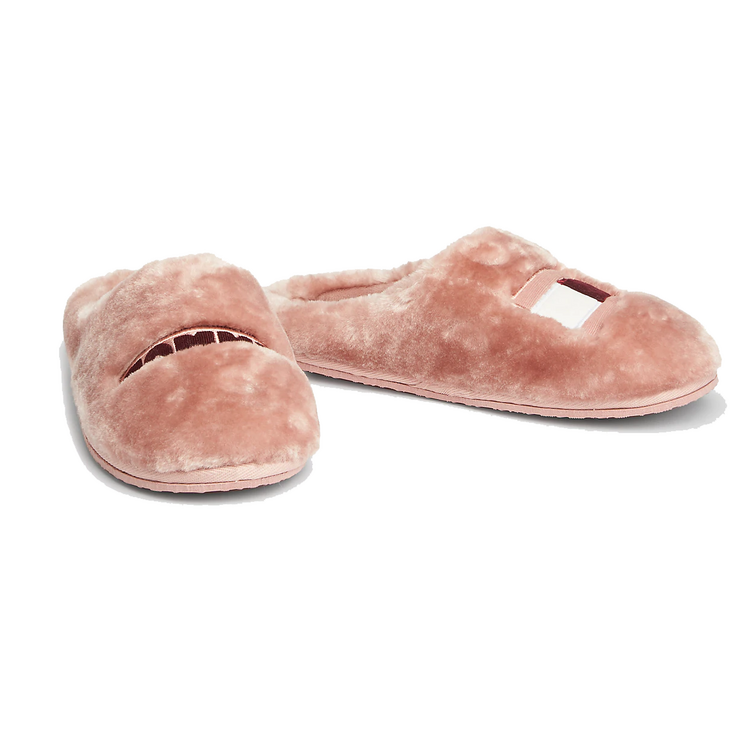 chaussure femme  th tommy womens fur slipper