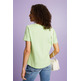 t-shirt femme  ESPRIT f_slub v tee