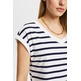 t-shirt femme  ESPRIT f_striped tee