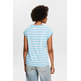 t-shirt femme  ESPRIT f_striped tee