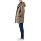 cazadora homme  ganso manteau largo plumas beige