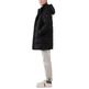 cazadora homme  ganso manteau largo plumas negro